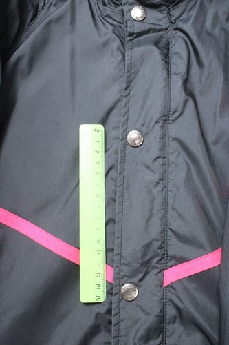 DESCENTE Jacket Women's 2XL High Neck Full Zip Lined Zipped Pockets Dark Grey - Picture 9 of 13