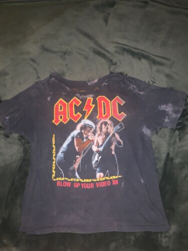 VTG AC/DC LA Guns 88 Blow up Your Video Cut Distre