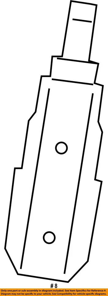 Abrazadera de tubo de escape super resistente Ford OEM 11-22 F-250 BC3Z8287A Foto 2 de 2