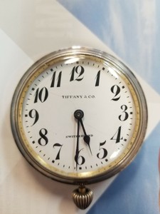 Antique Car Dash Clock By Tiffany Co Ebay
