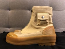 Jw Anderson Canvas & Suede Boots Women's Size  7 US , 37 EU