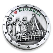 Nigeria Africa Fridge Refrigerator Magnet Souvenir Magnetic Travel Touri