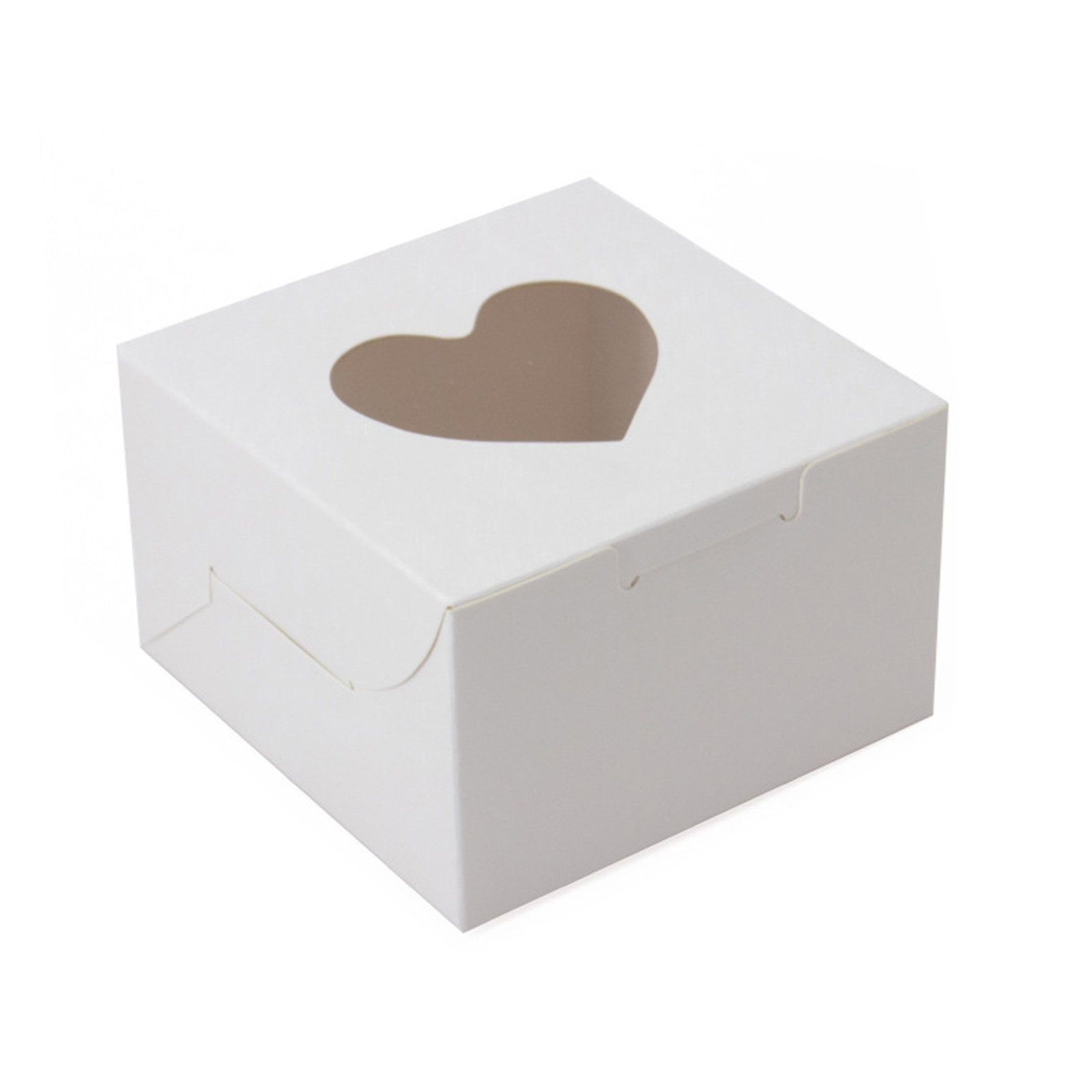 10pcs Bakery Packing Box Foldable Storing Biscuit Dessert Doughnut
