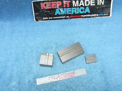 ANTON MACHINE WORKS (3) CUSTOM MADE MAGNETIC TRANSFER BLOCKS TOOLMAKER MACHINIST