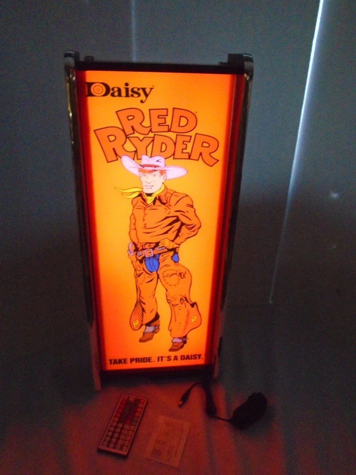 Daisy Red Ryder LED显示屏照明标志灯箱壁挂灯 — 第 4/4 张图片