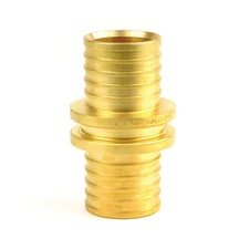 Brass 3/8" REHAU Everloc ASTM F2080 Coupling - Article# ID 243517-101