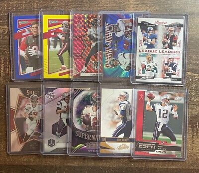 Tom Brady Topps & Panini Base, Parallel & Insert Singles, You Pick. Updated 4/25