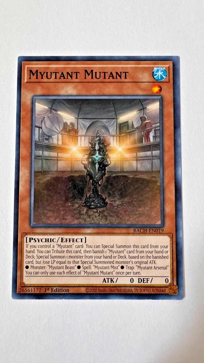 yugioh mutant deck Yu-Gi-Oh! Rogue Report: Myutant 2025 Flipside Gaming Released in 2020 How can i make this