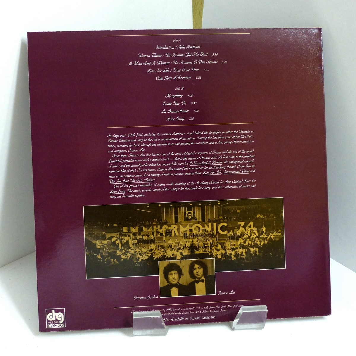 Toute une Vie / FRANCIS LAI LPレコード 【公式通販】