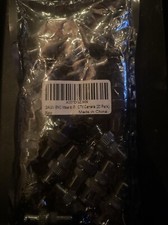 BNC Male To F Connectors CCTV Camera Adapters 20 Pack Dark Grey