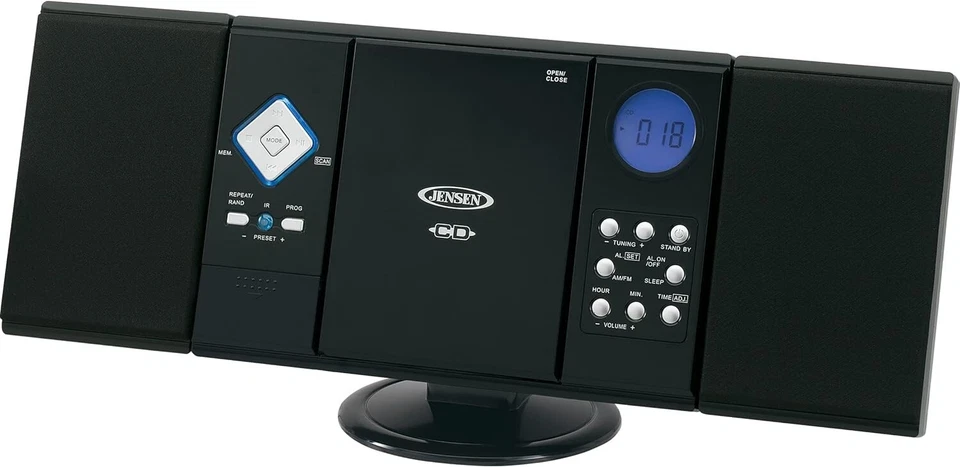 JENSEN Wall Mountable CD System with Digital AM/FM Stereo Receiver and Remote - Image 2 of 4