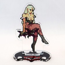 Figura Acrílica CAPCOM Vampire Savior Darkstalkers Morrigan Pixel Bead 2024