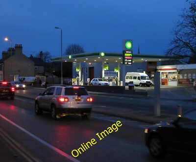 Foto 6x4 BP Garage, Elizabeth Way Cambridge\/TL4658 Ein Nachfolger zu [[405 c2014