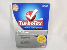 TurboTax Deluxe Federal and State For Windows  Mac CD - Tax Year 2010