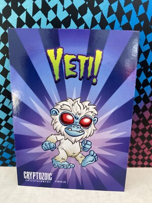 Cryptkins Cryptozoic 2018 Wondercon exclusive promo card W3 (YETI) | eBay