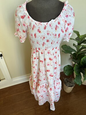 Love Shack Fancy x Target Size Medium Cosette Floral Midi Dress Cottagecore  Sz S | eBay