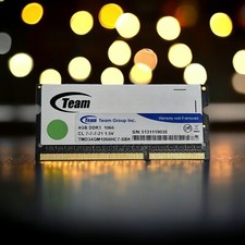 Équipe 4GB Laptop-Ram DDR3 1333MHz PC3-10600 PC Mémoire Mac RAM #753