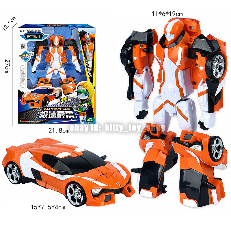 Tobot V Galaxy Detectives Alpha-Plus Action Vehicle Super Car