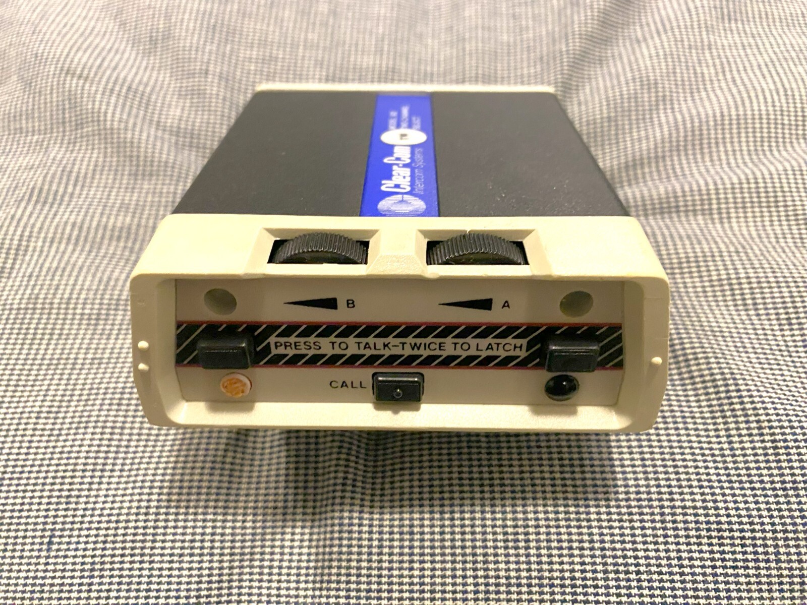 Clear-Com RS-502 Two-Channel Intercom Belt Pack Pre-Owned, Excellent Condition