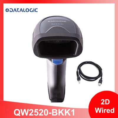 Datalogic QW2520-BKK1 Handheld 2D  Imager Corded Barcode Scanner with USB Cable