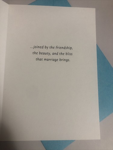 On Your Anniversary Friendship Marriage 5”x7” Hallmark Mahogany Greeting Card - 第 2/4 張圖片