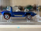 Hot Wheels Redline "68" Blue Silhouette USA restored