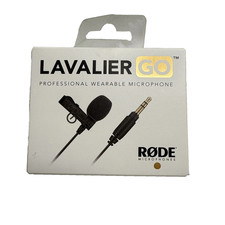 NEW Rode LAVALIER GO Professional Wearable Microphone Color Black