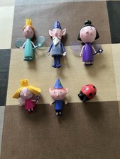 Ben & Holly’s Little Kingdom Bundle Figures Toys X 6 Queen Gaston Nanny Plum Etc