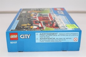 Lego City 60107 Fire Ladder Truck (2016) RETIRED - NEW - 