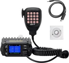 KT-8900D GMRS Mobile Radio | Dual Band 25 Watts Power Output | 200 Channels | CT