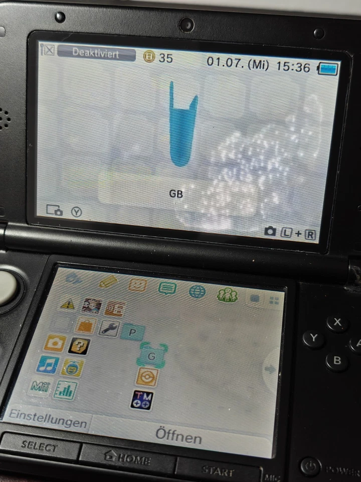 Nintendo 3DS XL Handheld-System 3D-Funktion (SPR-001 EUR) Modifiziert  - Bild 3 von 4
