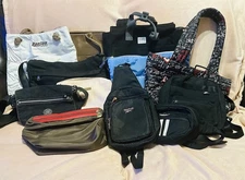 Purse Lot 12 Bags Kipling DKNY Reebok Adidas Camuto Nollia Micmac Mixed Brands