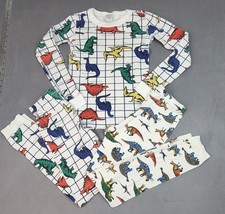 Hanna Andersson Dinosaurs Pajama Set Boys 10 AOP Animals Lightweight Stretch