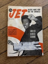 JET MAGAZINE FEBRUARY 19, 1970  Ghetto Karate School, Bid For Congress