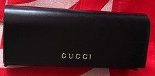 Gucci Black Hard Eyeglass Case for Glasses, Unisex Department