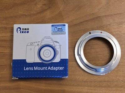Pixco ICAREX 35S-EOS Adapter - ICAREX 35S Objektivanschluss auf Canon EOS Kamera - M2654