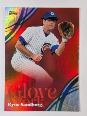 2026 Topps Series 2  Glove Work Foil  #GW-42 Ryne Sandberg   Cubs  