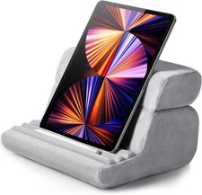 Tablet Pillow Stand for Lap Soft Holder Bed Viewing Angles