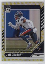 2024 Panini Donruss Optic Flex Prizm 109/149 Jeff Okudah #81 12hh