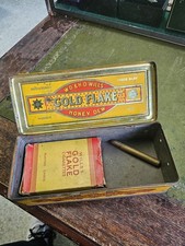 Wills's Gold Flake Cigarettes Tin,play Cards, Bullet Brass Pencil
