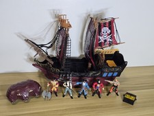 Pirate Ship Boat Toy Chap Mei Deluxe Captain Hook Plastic Role Play With Figures