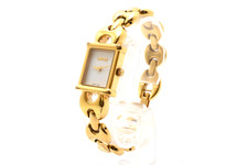 EXC+5 GUCCI Change Belt 1800L vintage 18mm White Dial Quartz Women's Watch Japan