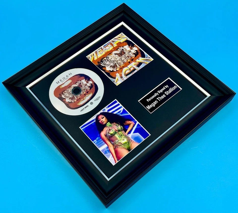 Megan Thee Stallion SIGNED ACT II Luxury Autographed CD Photo Music Display &COA - Image 4 of 4