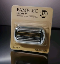 Series 9 Electric Shaver Foil & Cutter Replacement Head For Braun 92B/92S/92M
