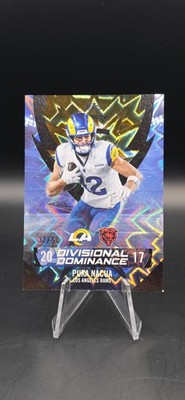 2026 Topps Flagship Puka Nacua Divisional Dominance Gold /50 Rams