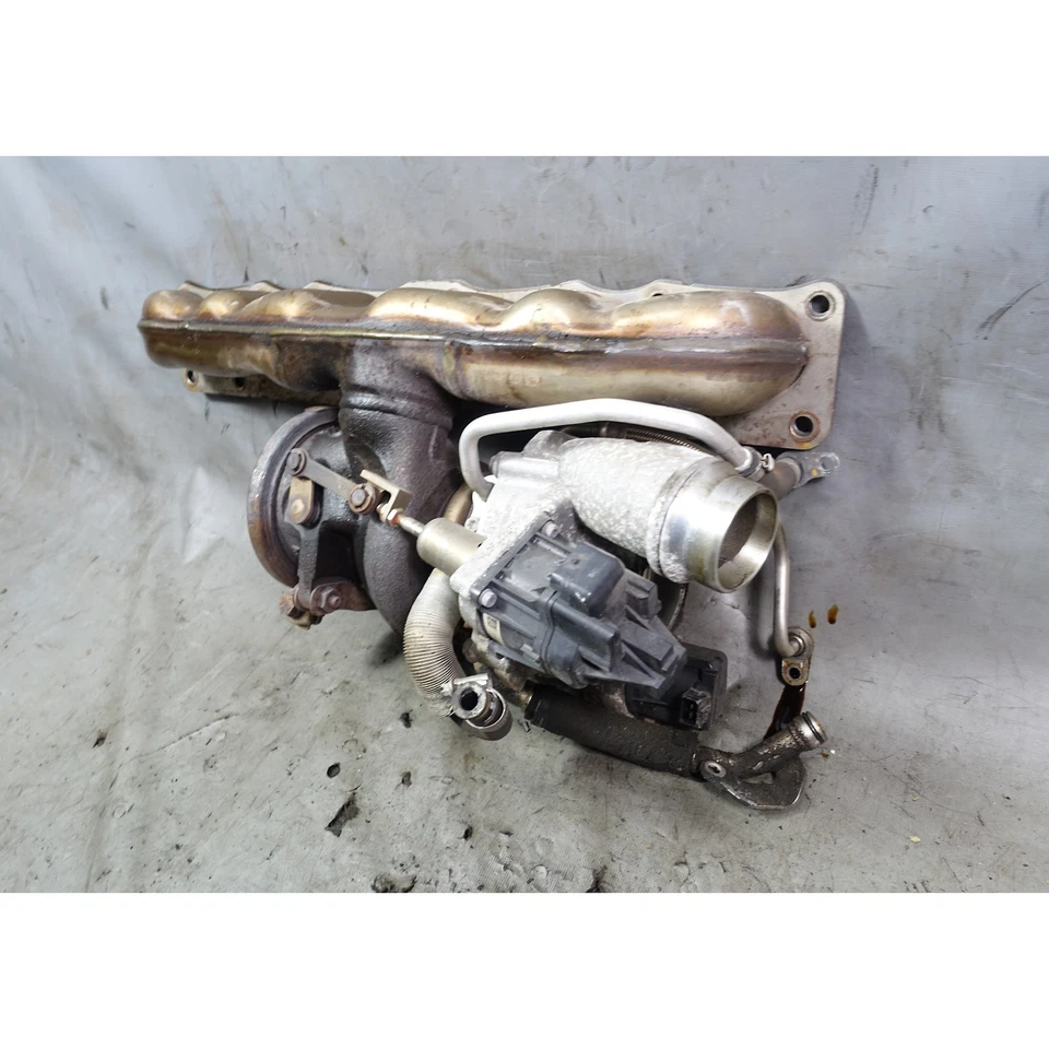 14-17 BMW F30 335i F10 535i N55 6-Cylinder Turbo Charger Assembly w Valve OE - Imagem 3 de 4