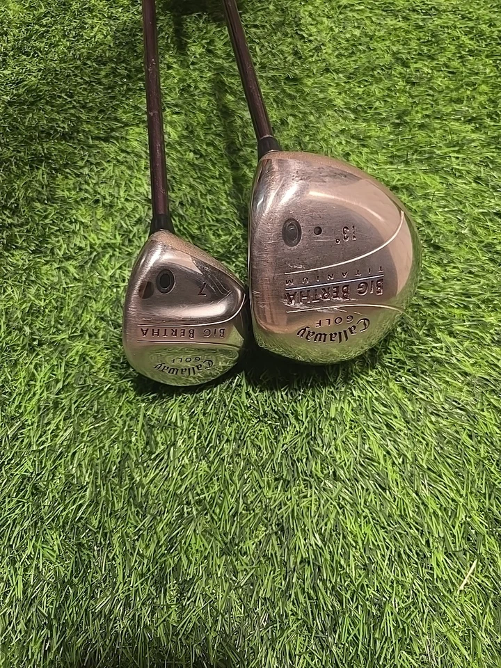 Callaway Big Bertha Titanium 13° Driver + 7-Wood, Gems 55 Ladies Flex, RH UPC157 - Image 4 of 4