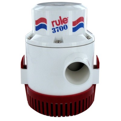 Rule 3700 Non-Automatic Bilge Pump - 24v 16A UPC 042237083517