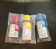 HP 31 Inkjet Refill Bottles Lot 3 Cyan Yellow Magenta For HP 31