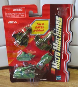 Micro Machines Mission Unit Alpha Future Strike 2003 Hasbro FREE SHIP